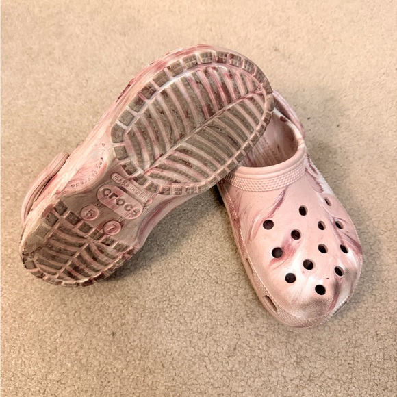 Pink Marble Crocs - Picture 3 of 3